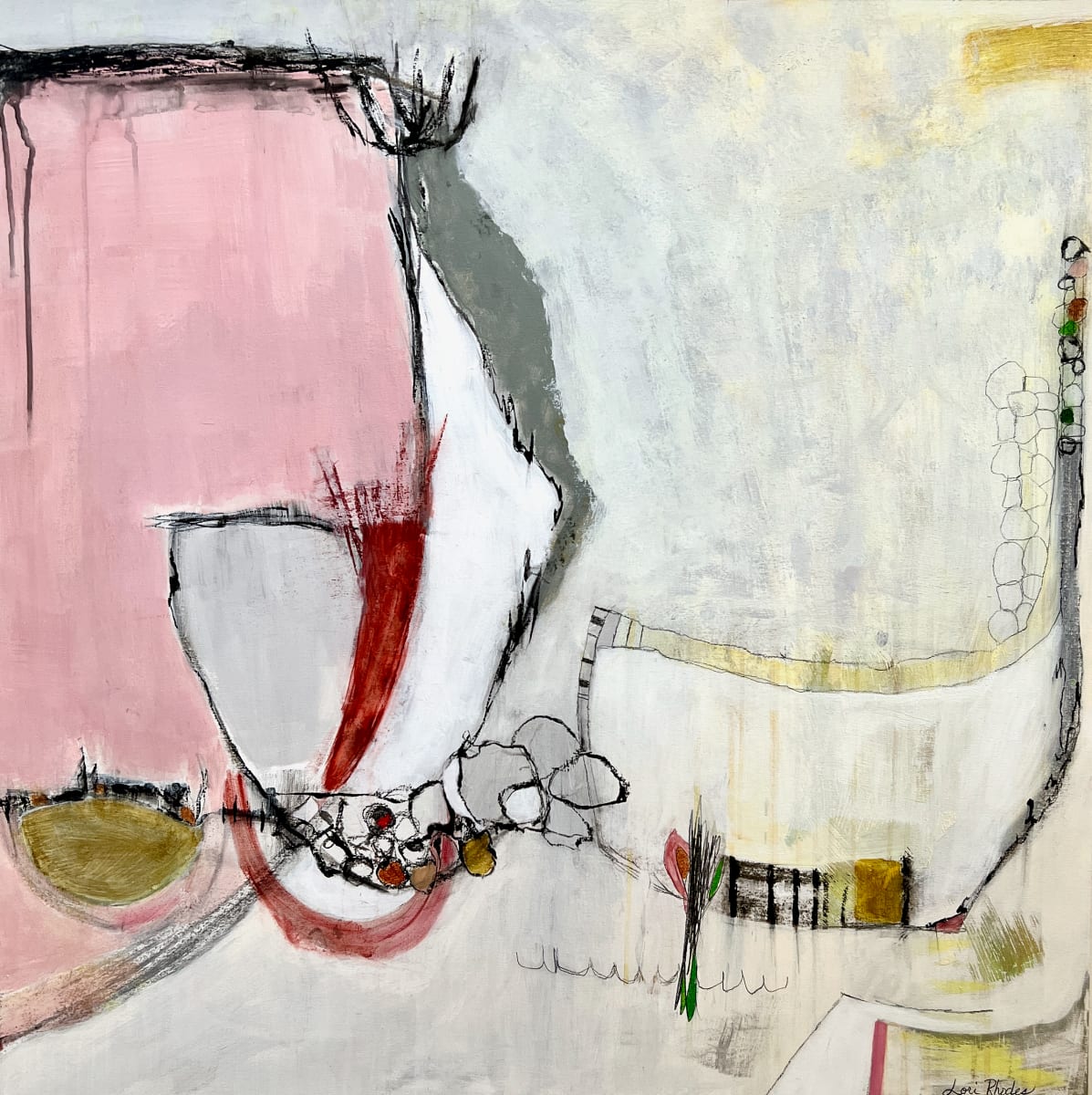 A Stone's Throw by Lori Rhodes Art 