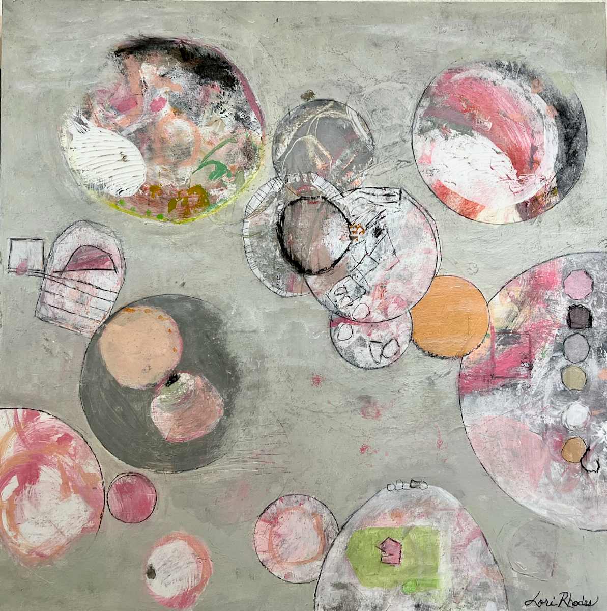 Circulating by Lori Rhodes Art, Image 1.