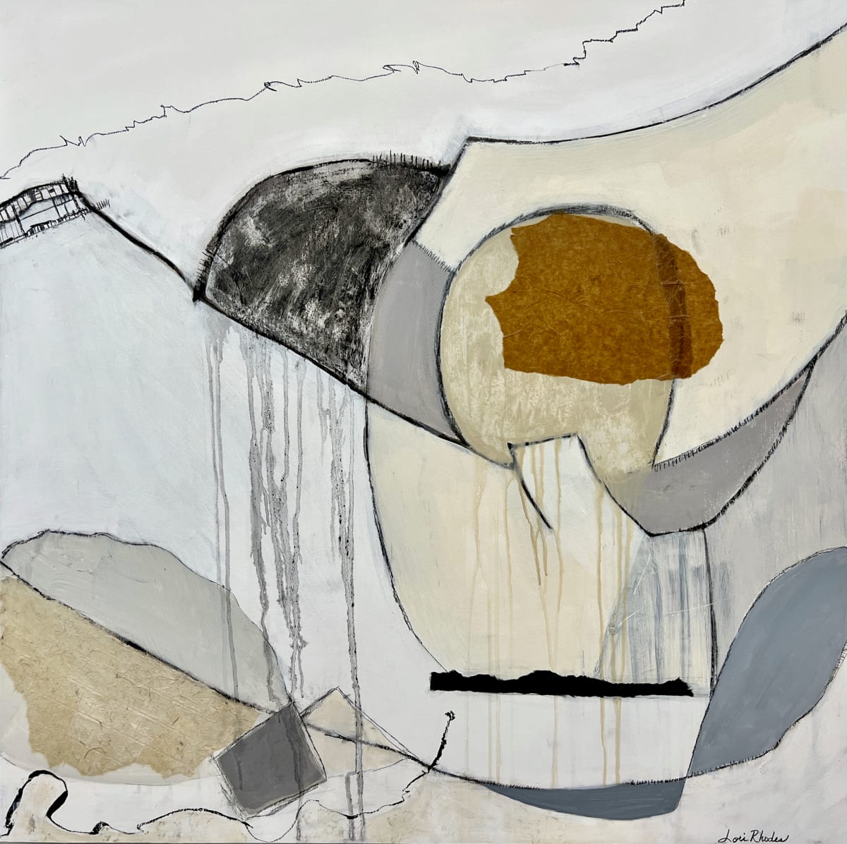 Verse and Line XII by Lori Rhodes Art 