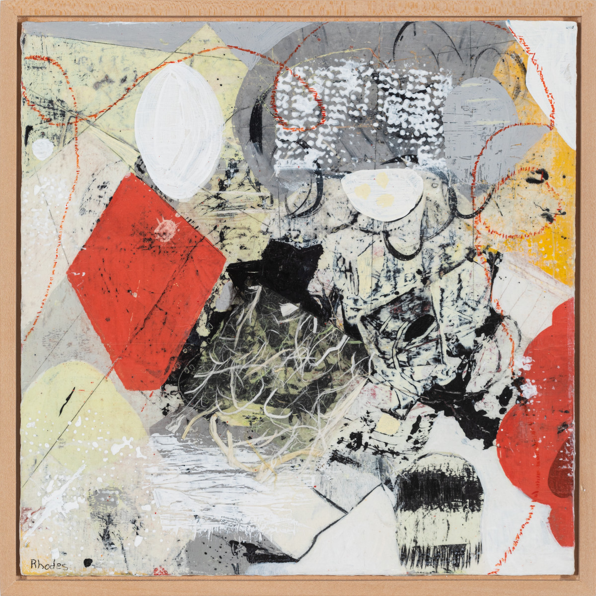 State of Red by Lori Rhodes Art 