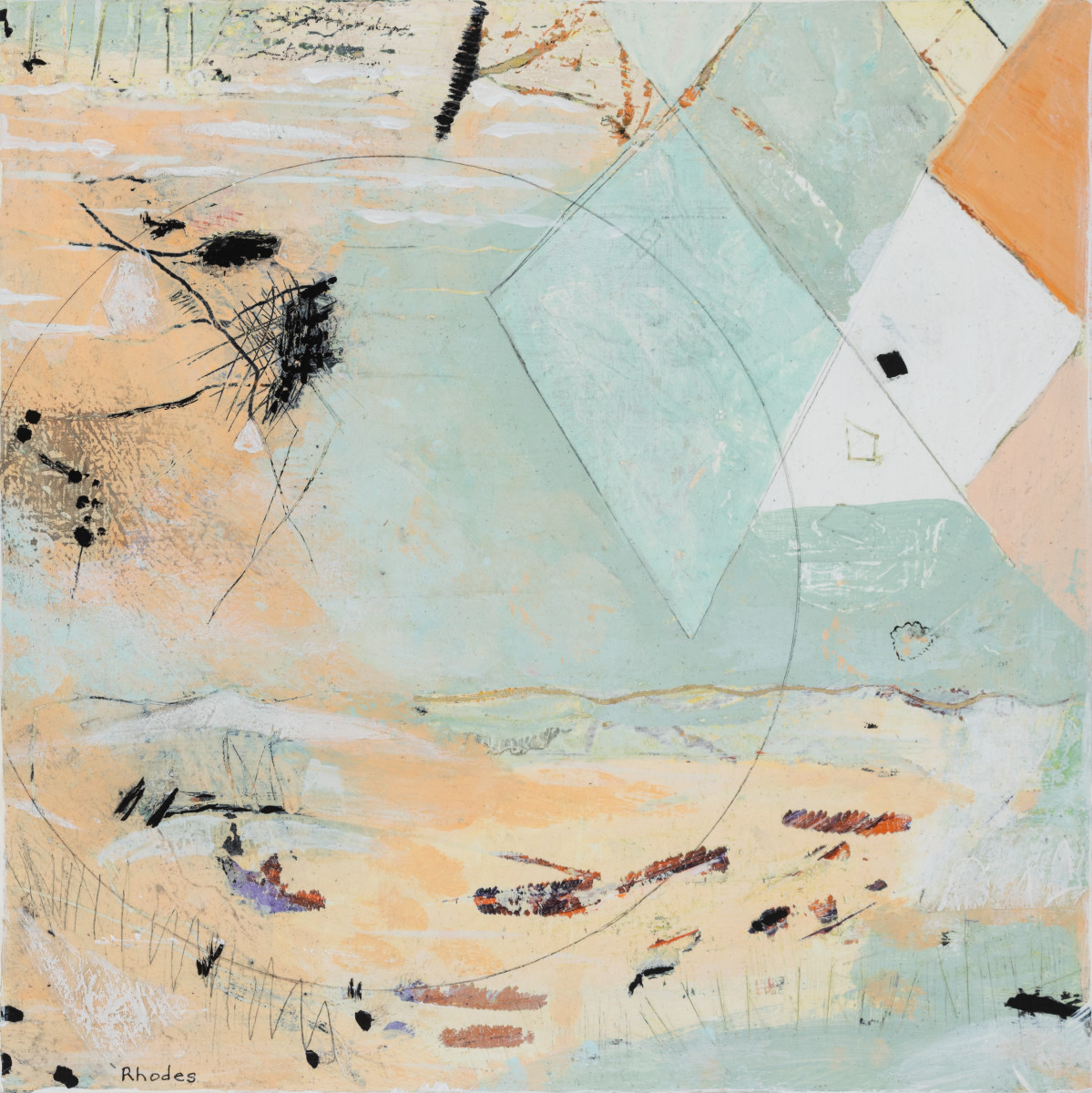 Beached by Lori Rhodes Art 