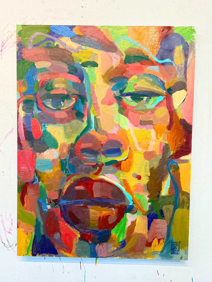 Self Portrait in Thought by Michael C. Gadlin, Image 10.
