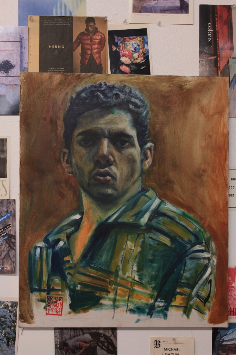 Early Self Portrait by Michael Gadlin 