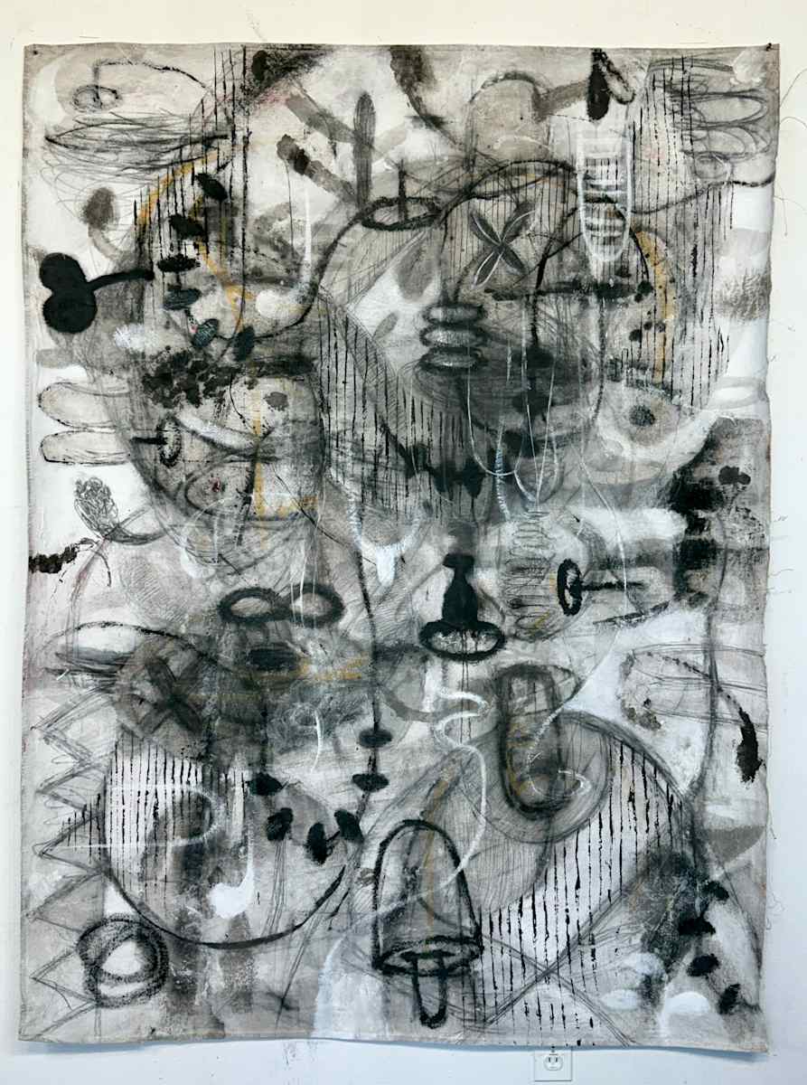 Untitled Black & White Elements by Michael Gadlin 