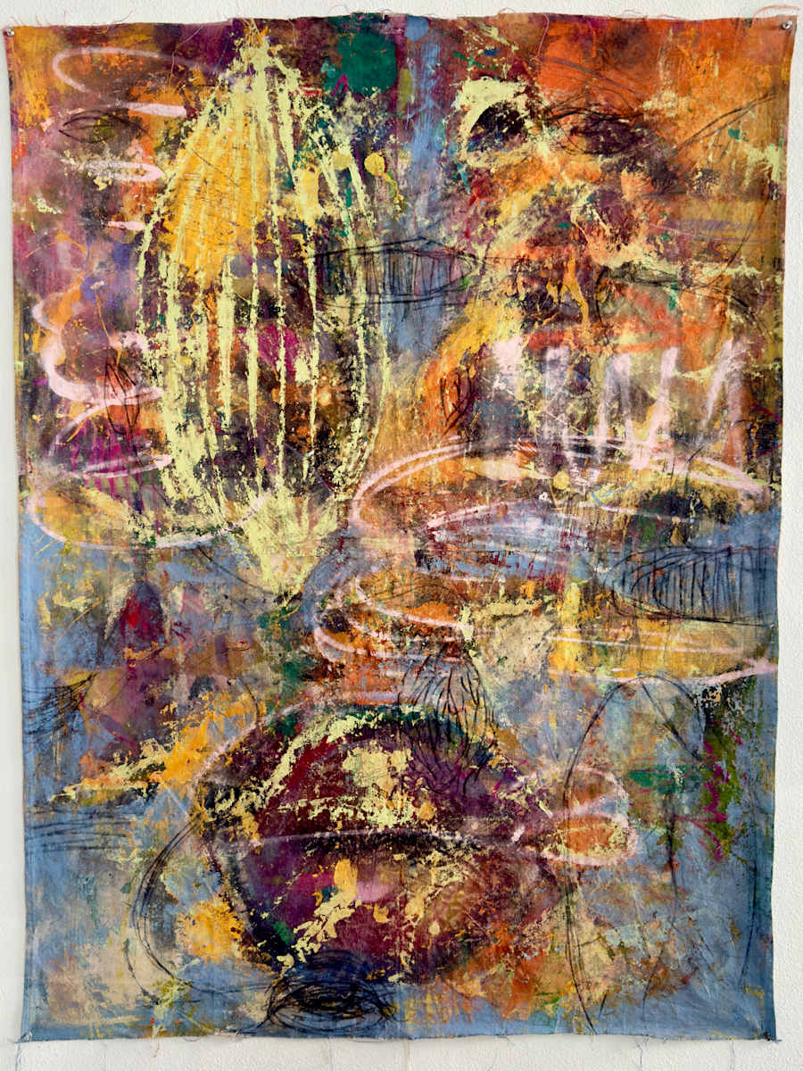 Lips On Me (Abstraction) made on 7/14/25 by Michael Gadlin 