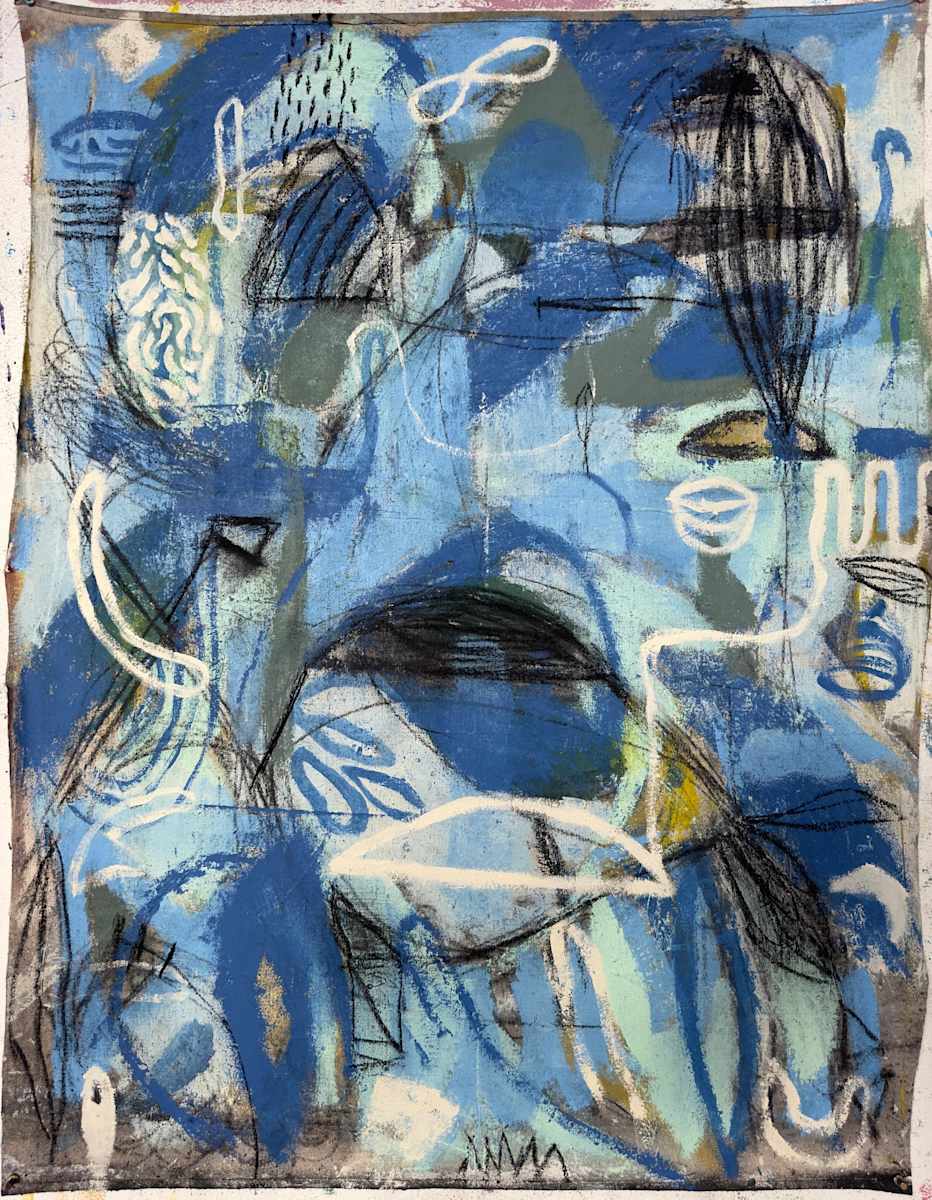 Untitled Blue 2024 by Michael C. Gadlin, Image 2.
