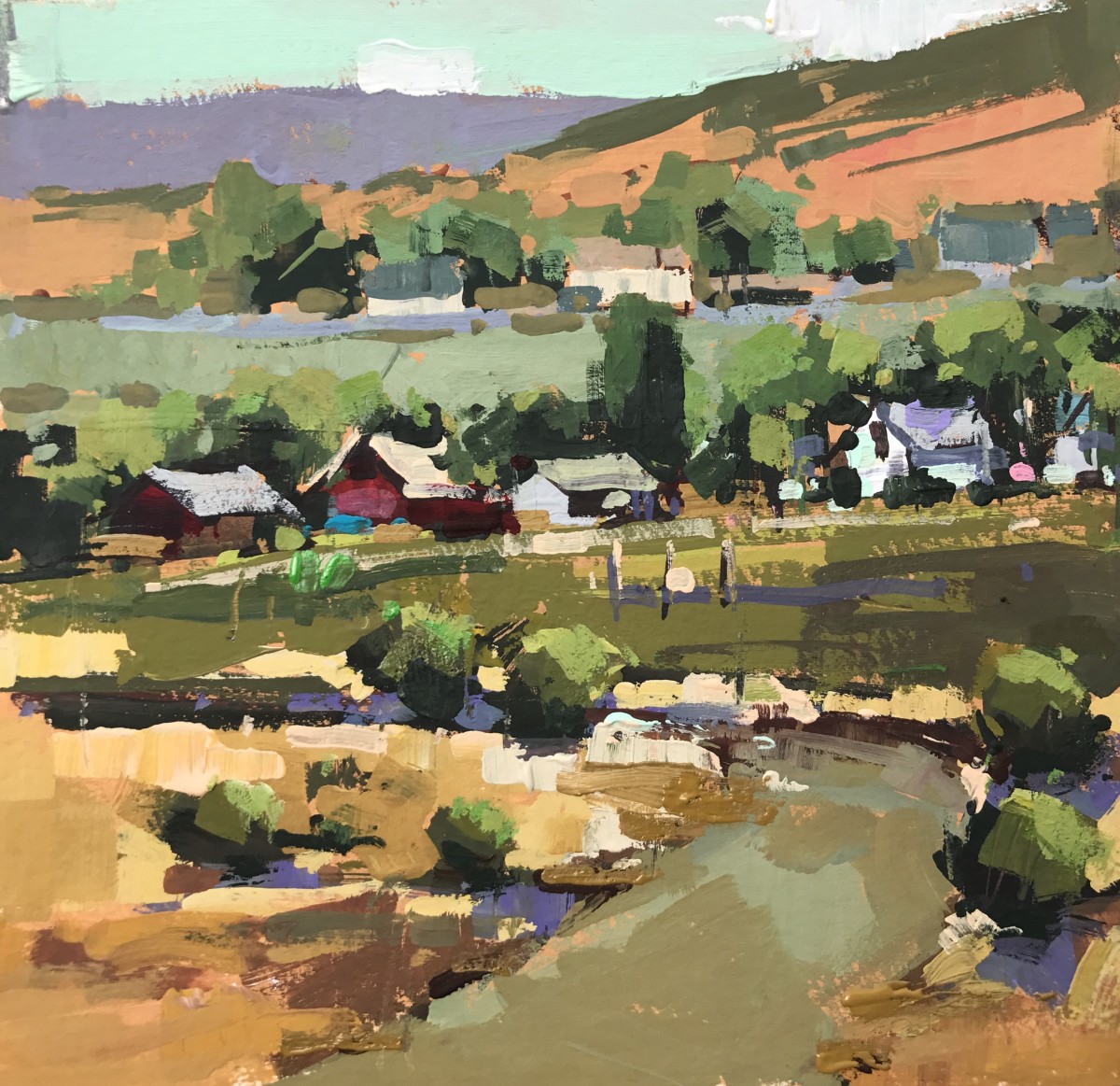 Country Road Study by Michele Usibelli 