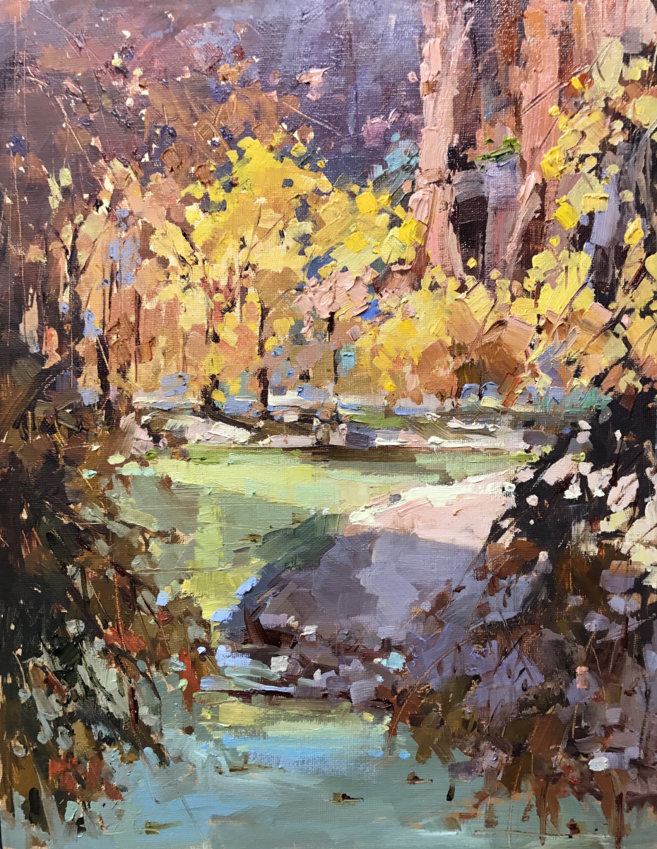 Fall in the Canyon by Michele Usibelli 