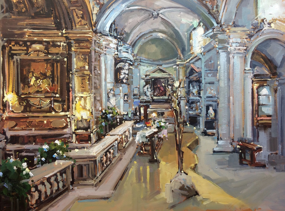 Santa Maria del Popolo by Michele Usibelli 