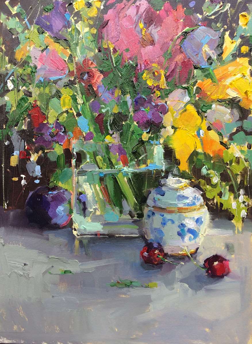 Petite Ginger Jar by Michele Usibelli, Image 1.