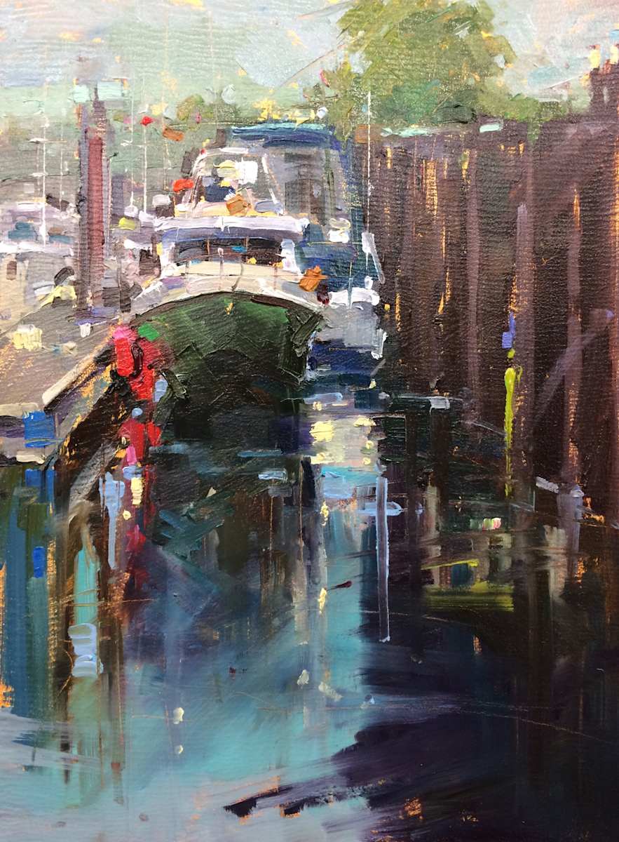 Calm Moorage by Michele Usibelli, Image 1.
