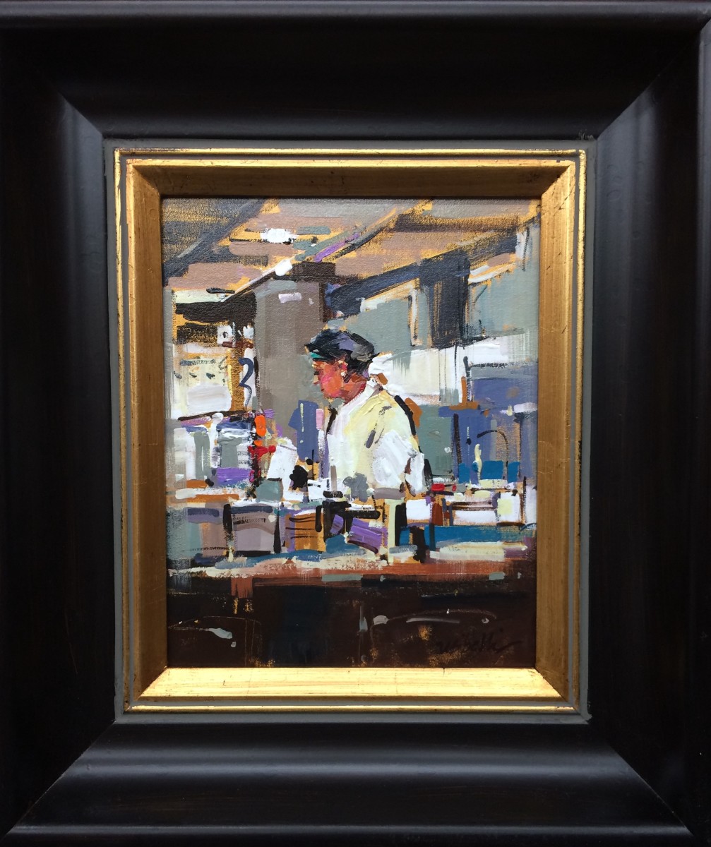 Working the Counter by Michele Usibelli 