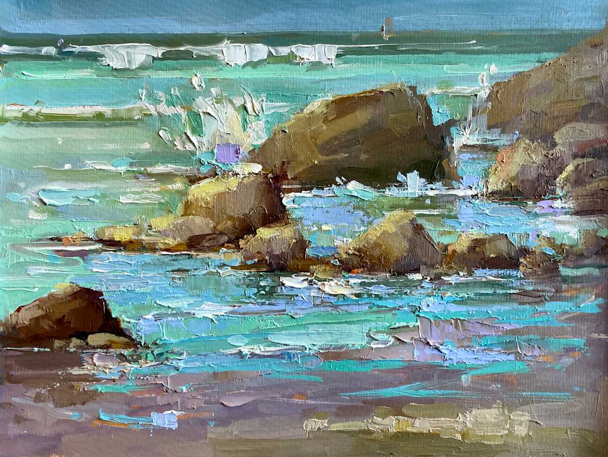 Gentle Break, Shark Harbor by Michele Usibelli 
