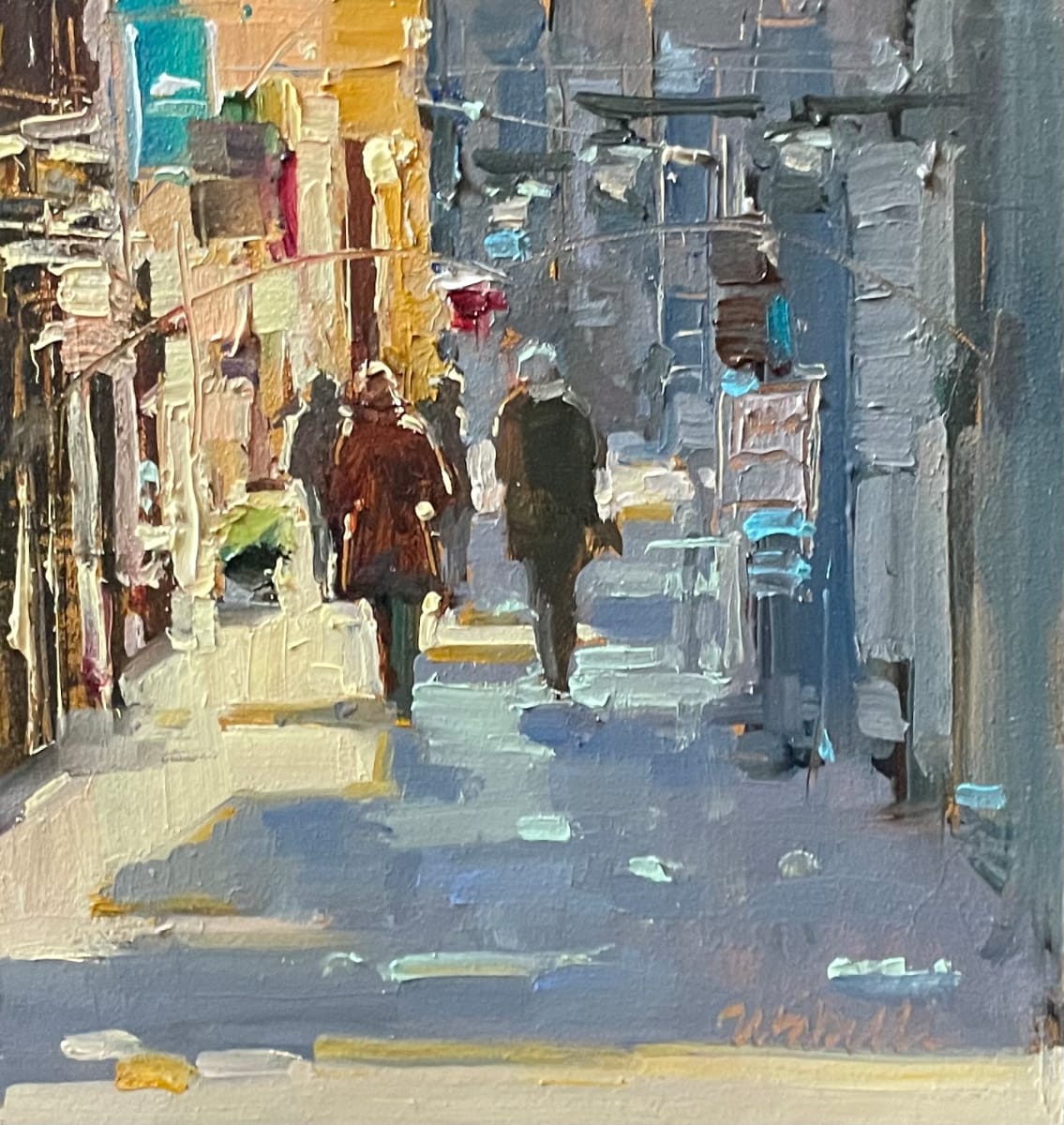Morning Stroll, Italy by Michele Usibelli 