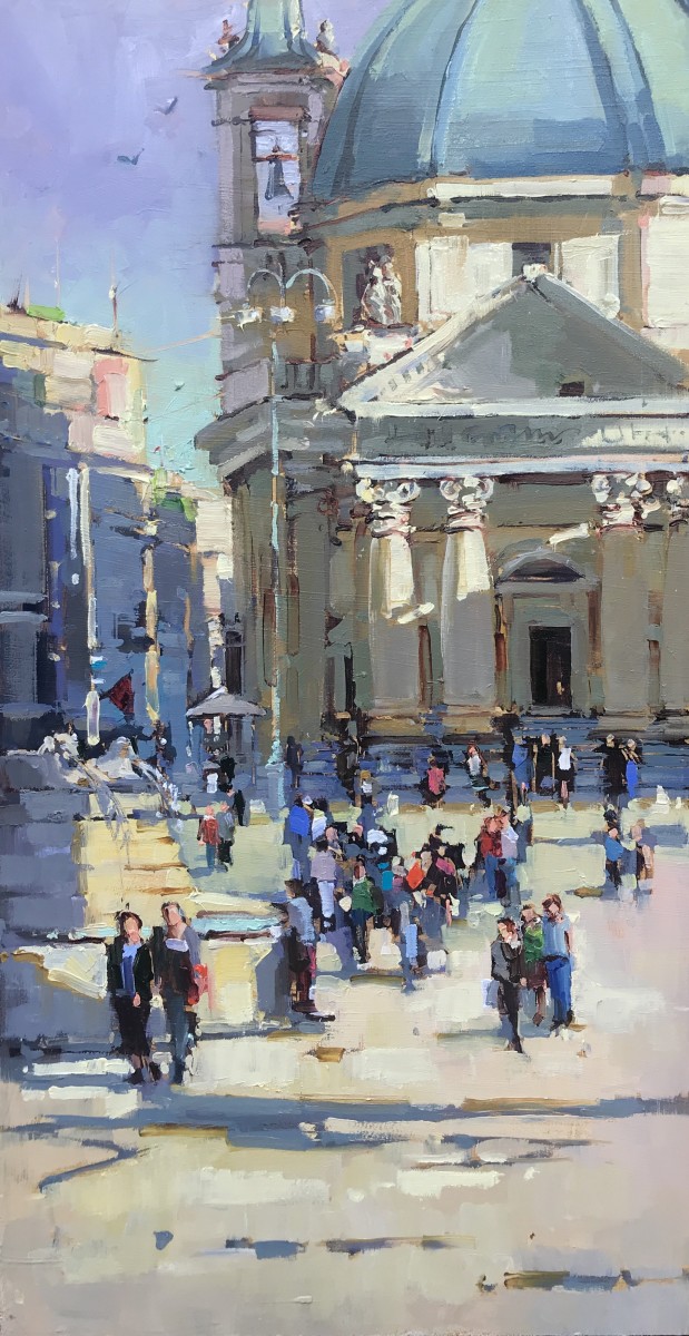 Piazza del Popolo by Michele Usibelli 