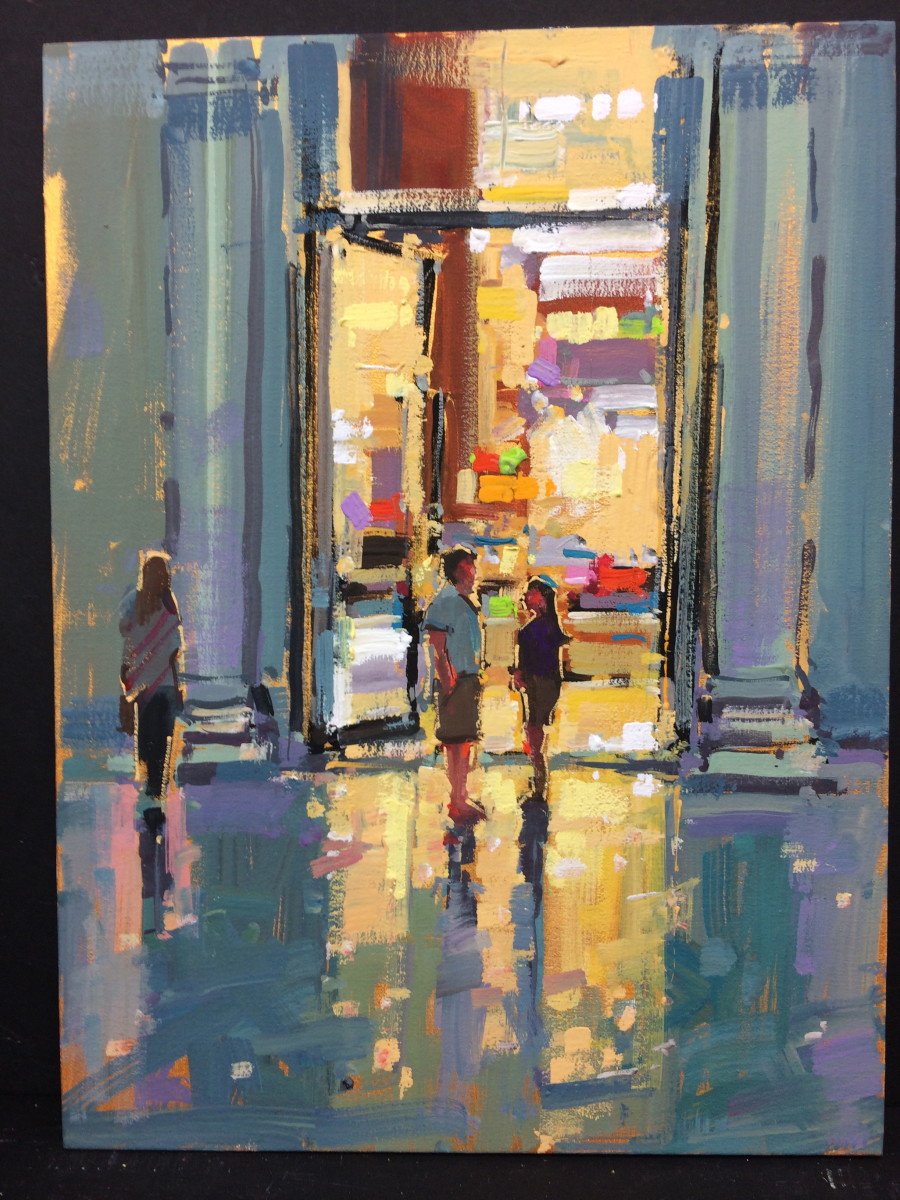 The Conversation by Michele Usibelli 