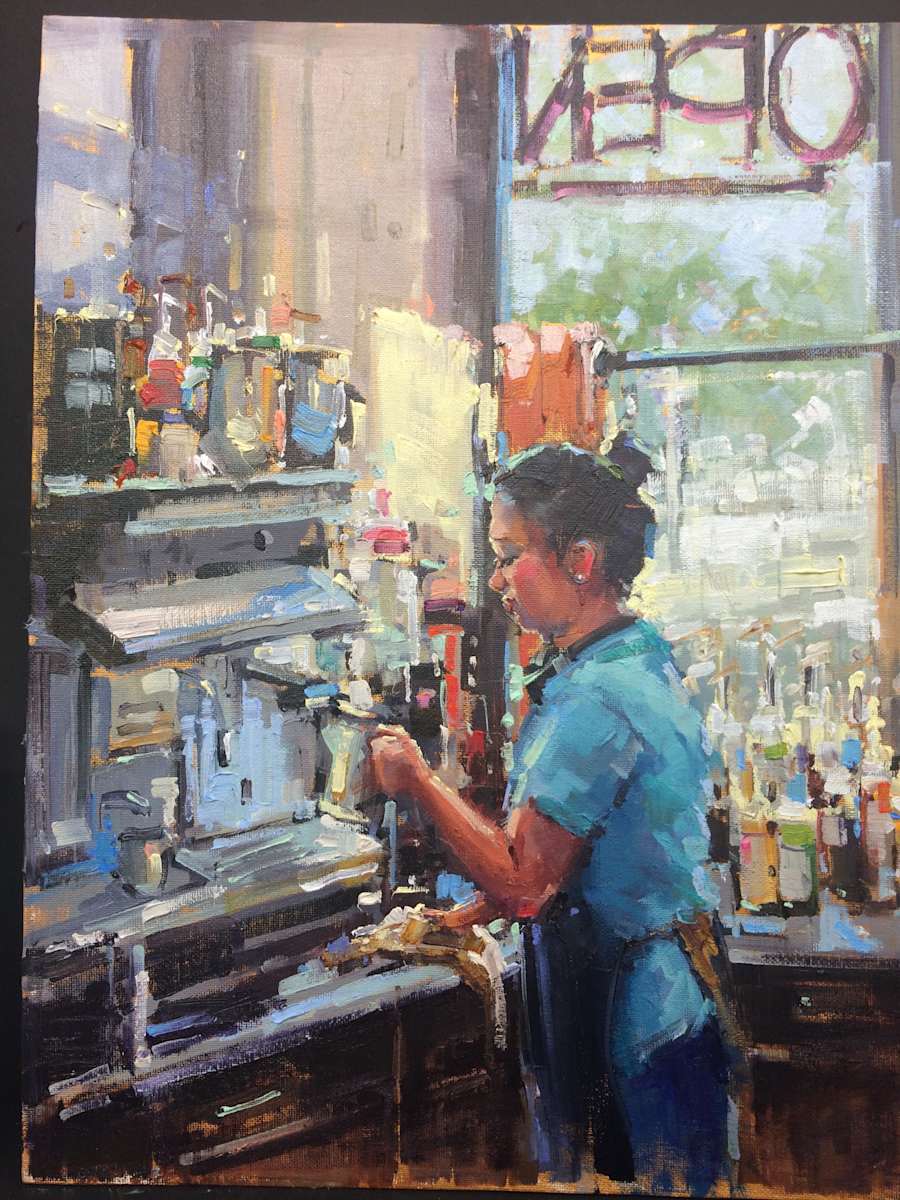The Barista by Michele Usibelli, Image 1.