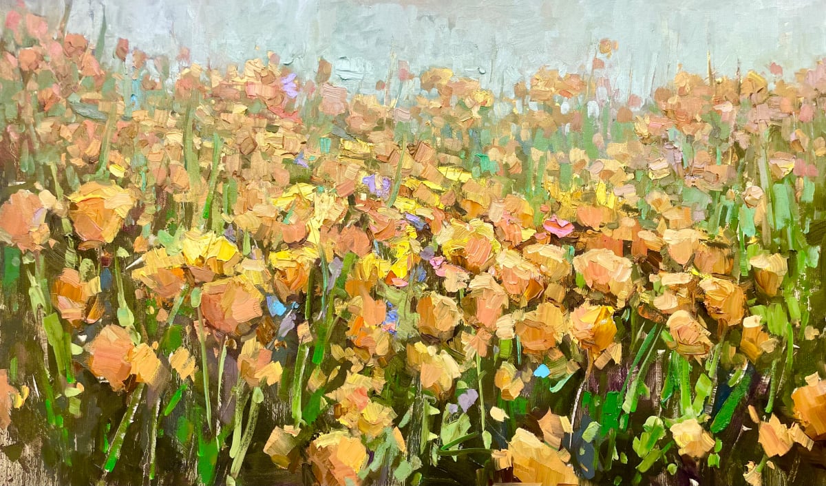 Poppy Field by Michele Usibelli 