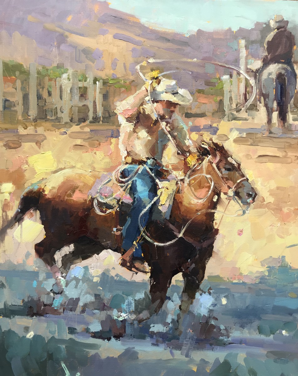 Roping by Michele Usibelli 