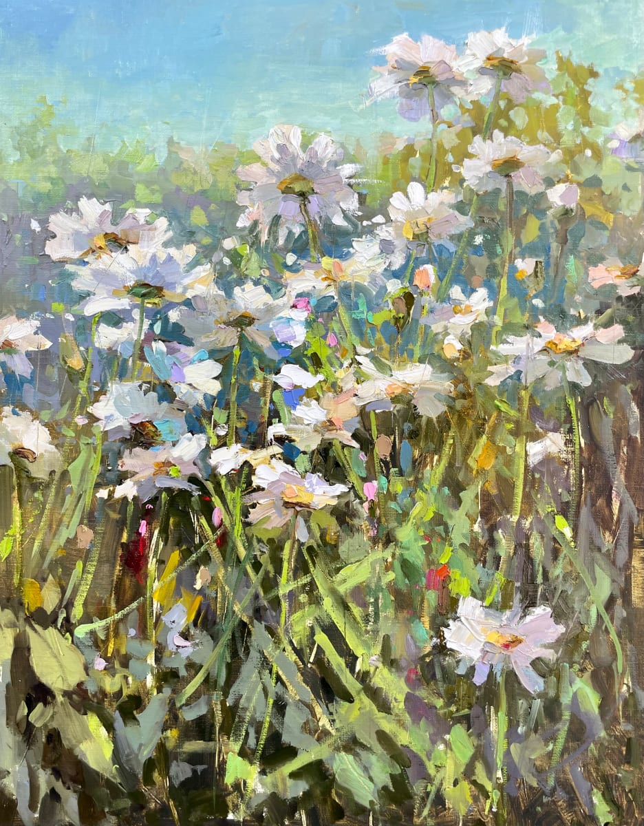 Wild Daisies by Michele Usibelli 