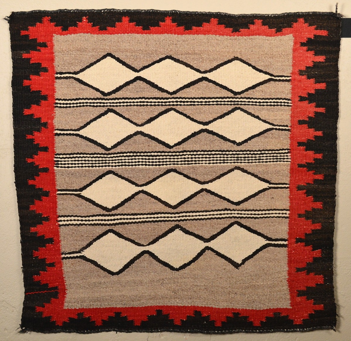 Single Saddle Blanket by Navajo  Image: Single Saddle Blanket