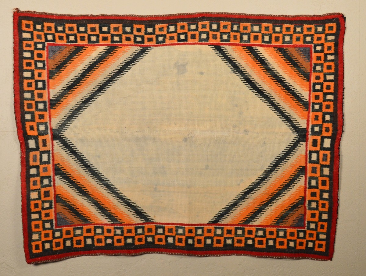 Single Saddle Blanket by Navajo, Image 1.