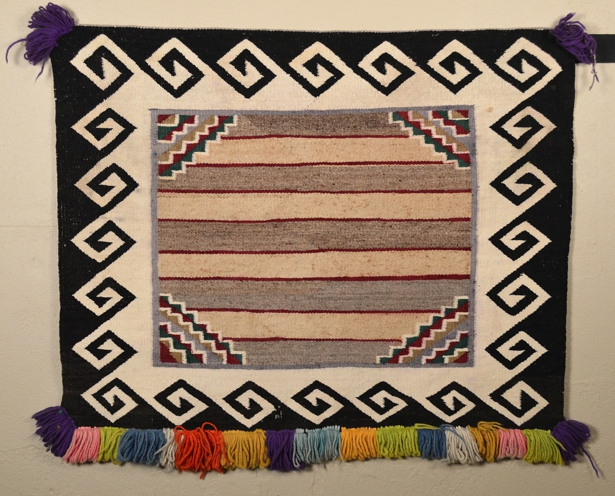 Single Saddle Blanket HC-17 by Navajo, Image 1.