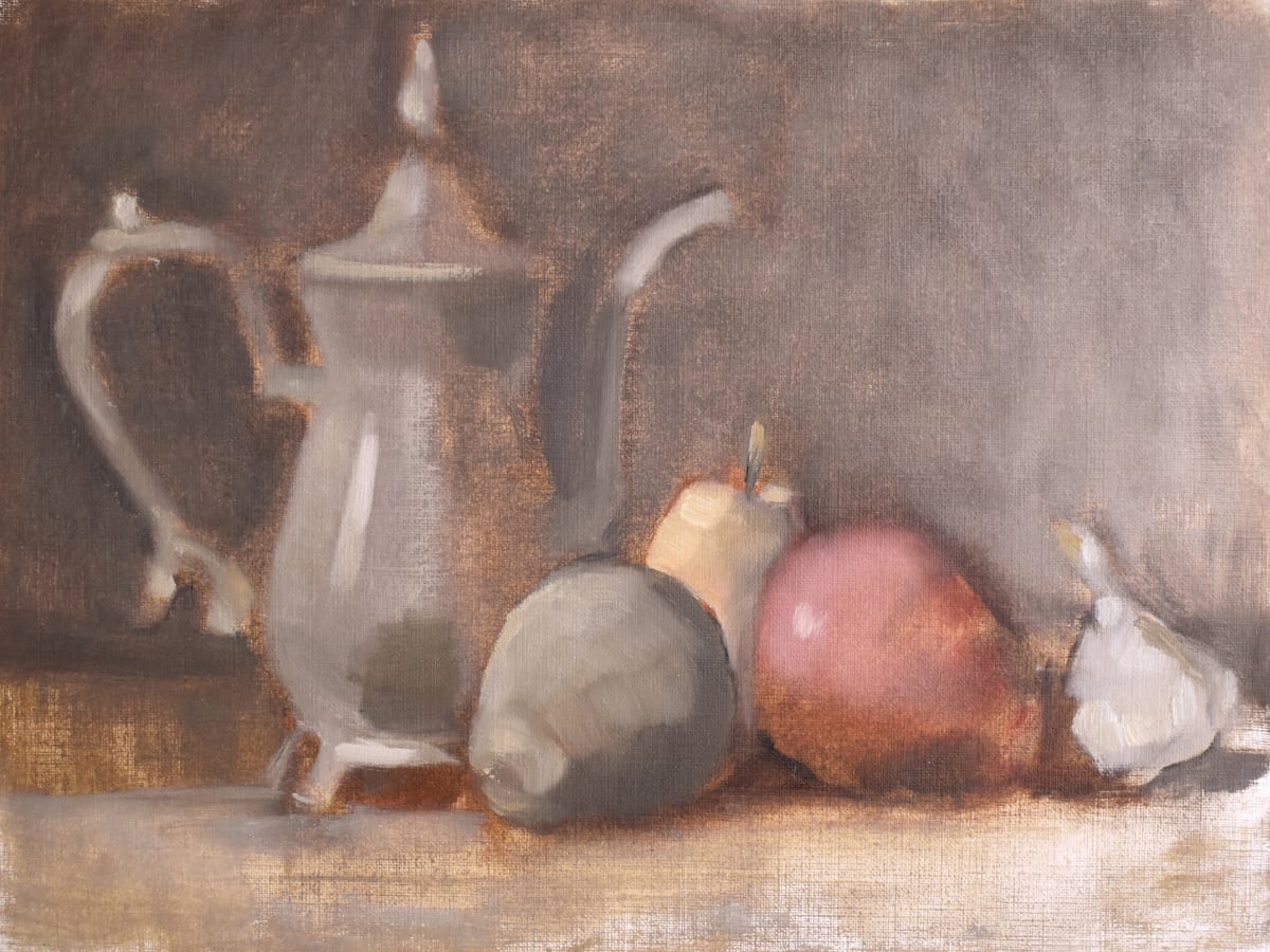 Still Life with Pears by Curtis Green  Image: Still Life with Pears, 2023 by Curtis Green