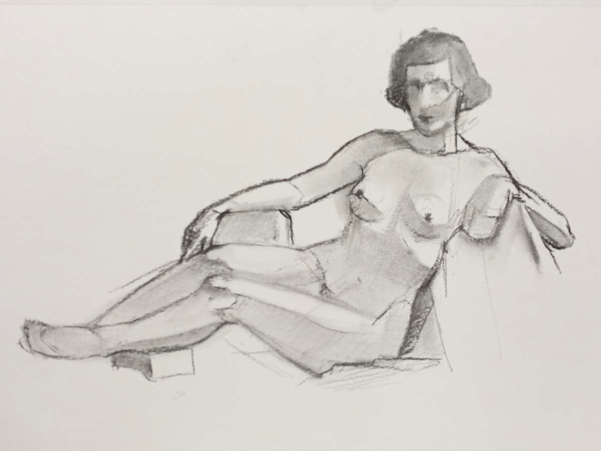 Life Drawing, 2025 by Curtis Green 