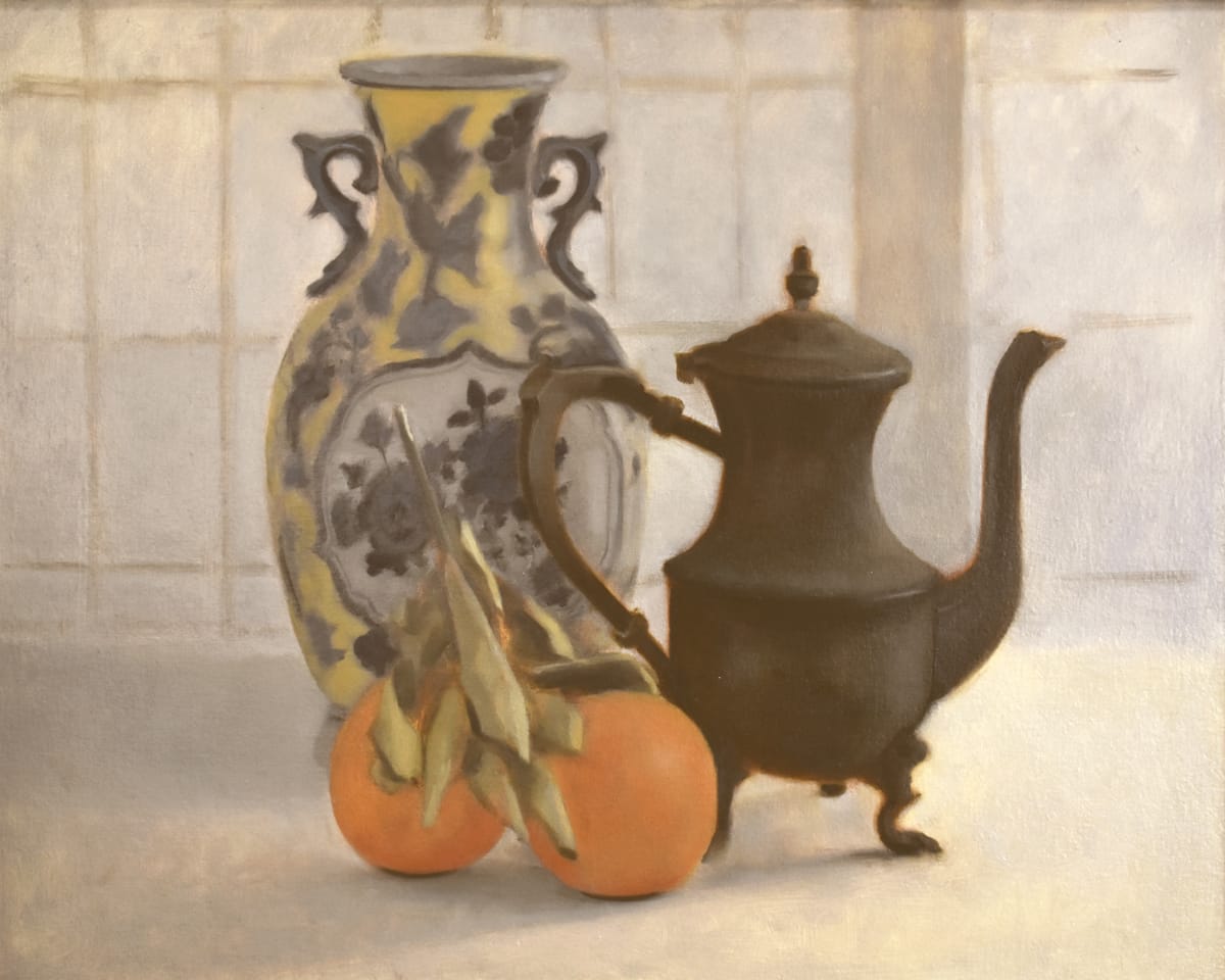 Still Life with Oranges by Curtis Green  Image: Still Life with Oranges, 2022 by Curtis Green