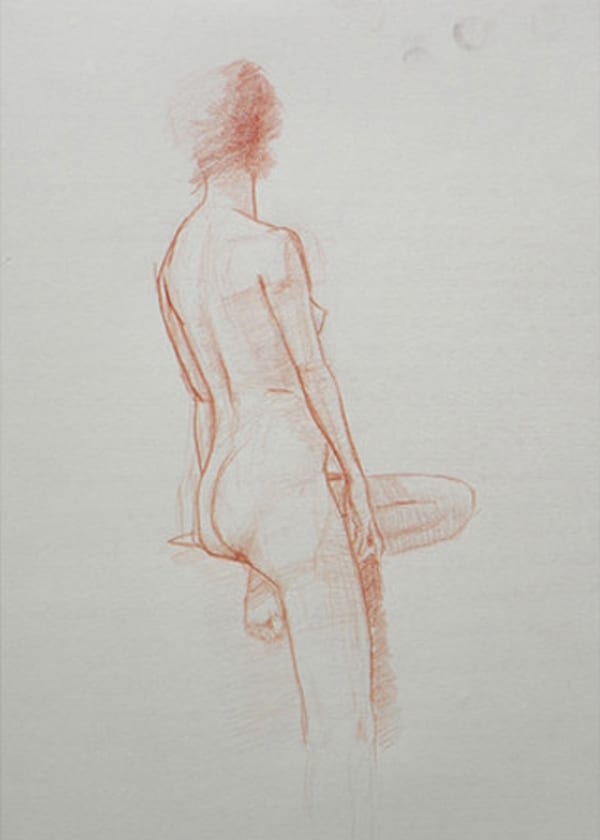 Life Drawing by Curtis Green, Image 1.
