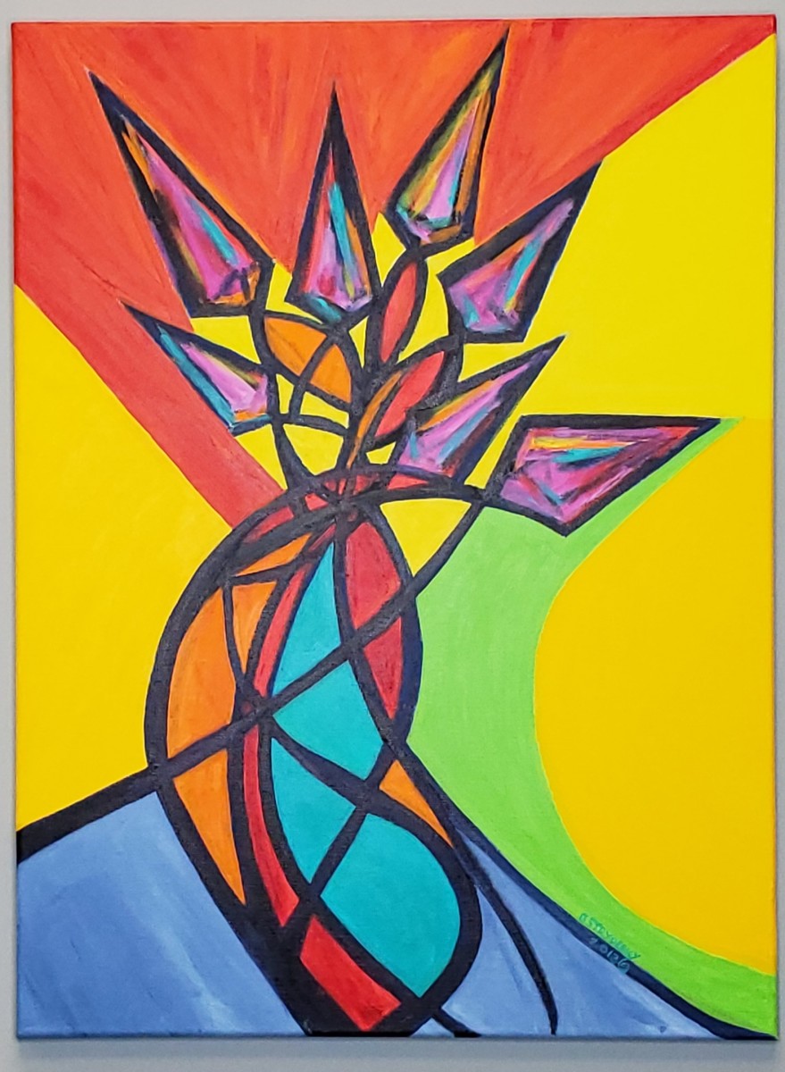 Seven Crystals by Bill Strydesky 