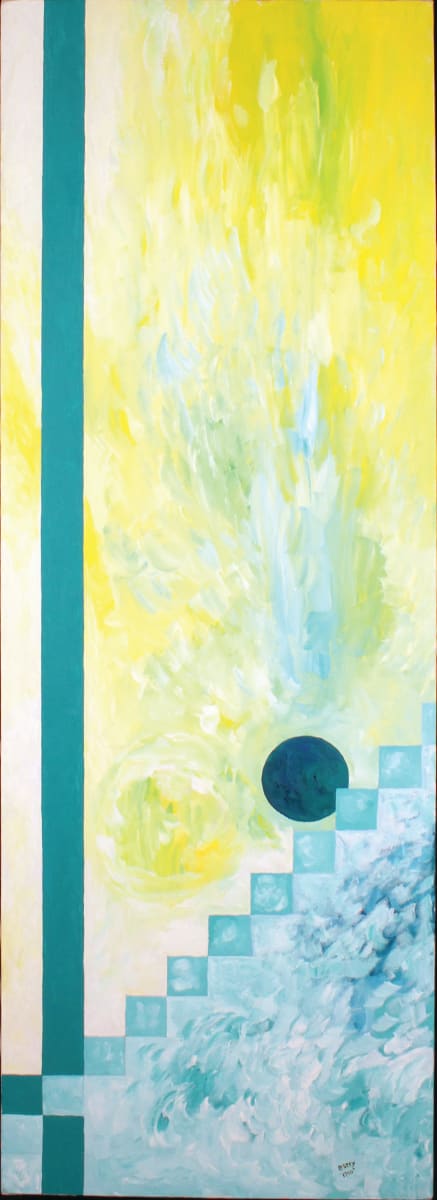 Stripe & Squares by Bill Strydesky, Image 1.