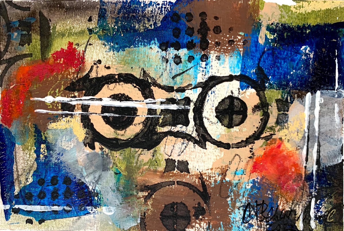 ALIGNMENT  Image: "ALIGNMENT"
5" x 7 1/2"
Original Abstract using acrylics, soft oil pastel and charcoal pencils on watercolor paper.

Limited Edition Prints Available 

Price on Request