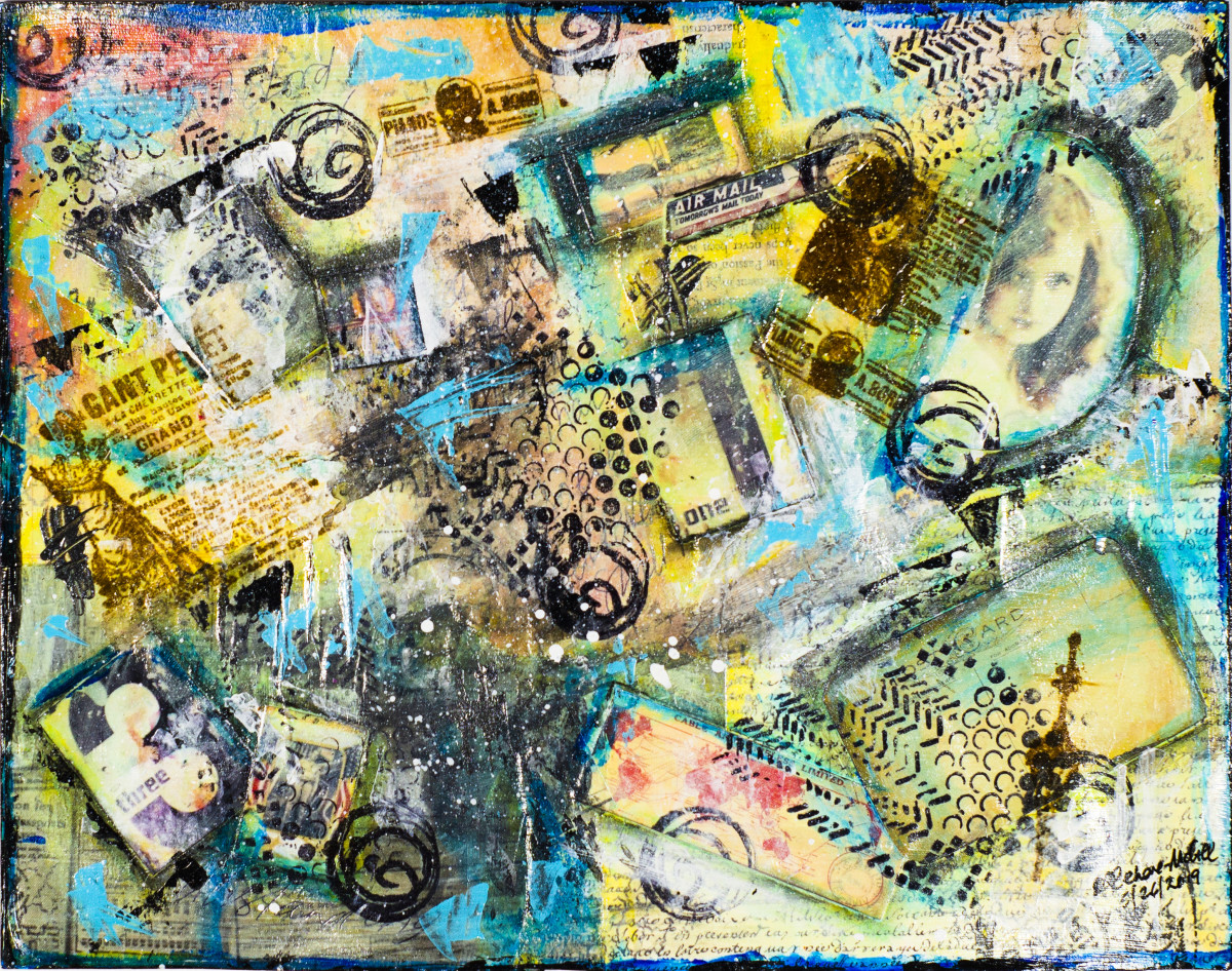 EDWARDIA IN BLUE by Audrey Beharie-McGee 