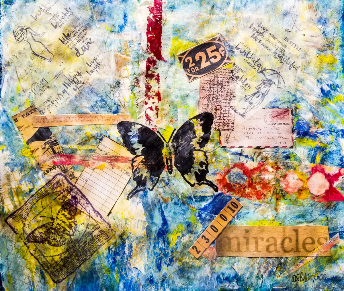 MIRACLES IN BLUE by Audrey Beharie-McGee 