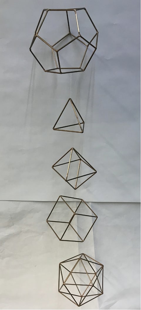Platonic Solids by Leonardo da Vinci, Luca Pacioli, Image 4.