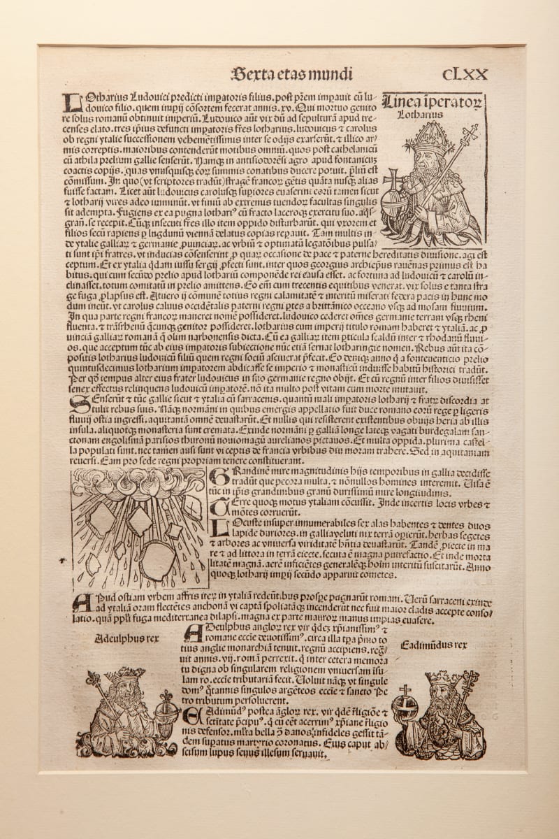 Nuremberg Chronicle (CLXX) by Hartmann Schedel 