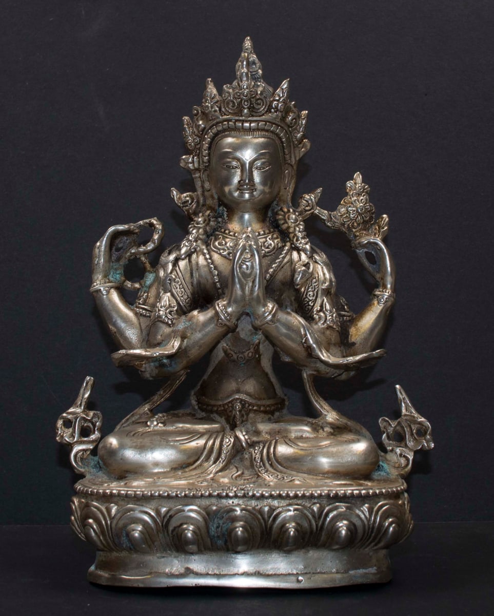 Avalokiteshvara with Four Arms 