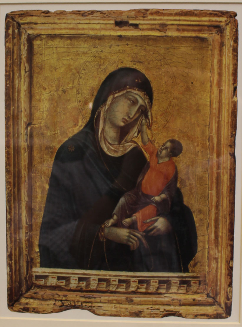 Madonna and Child by Duccio  di Buoninsegna 