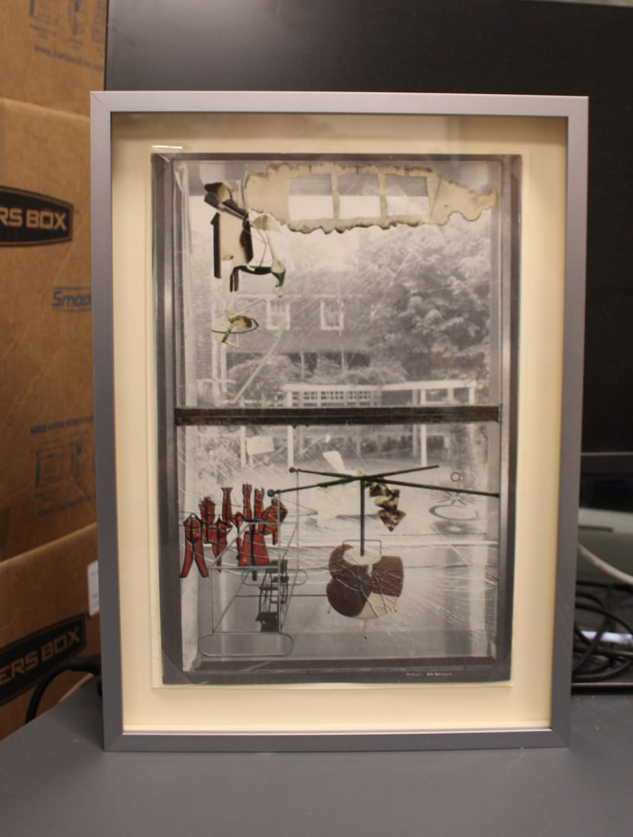 The Bride Stripped Bare by Her Bachelors, Even (The Large Glass) by Marcel Duchamp 