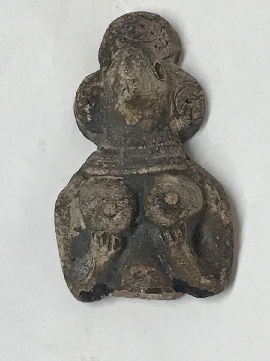Indus Valley Goddess Torso Missing Lower Part of Torso  Image: Front