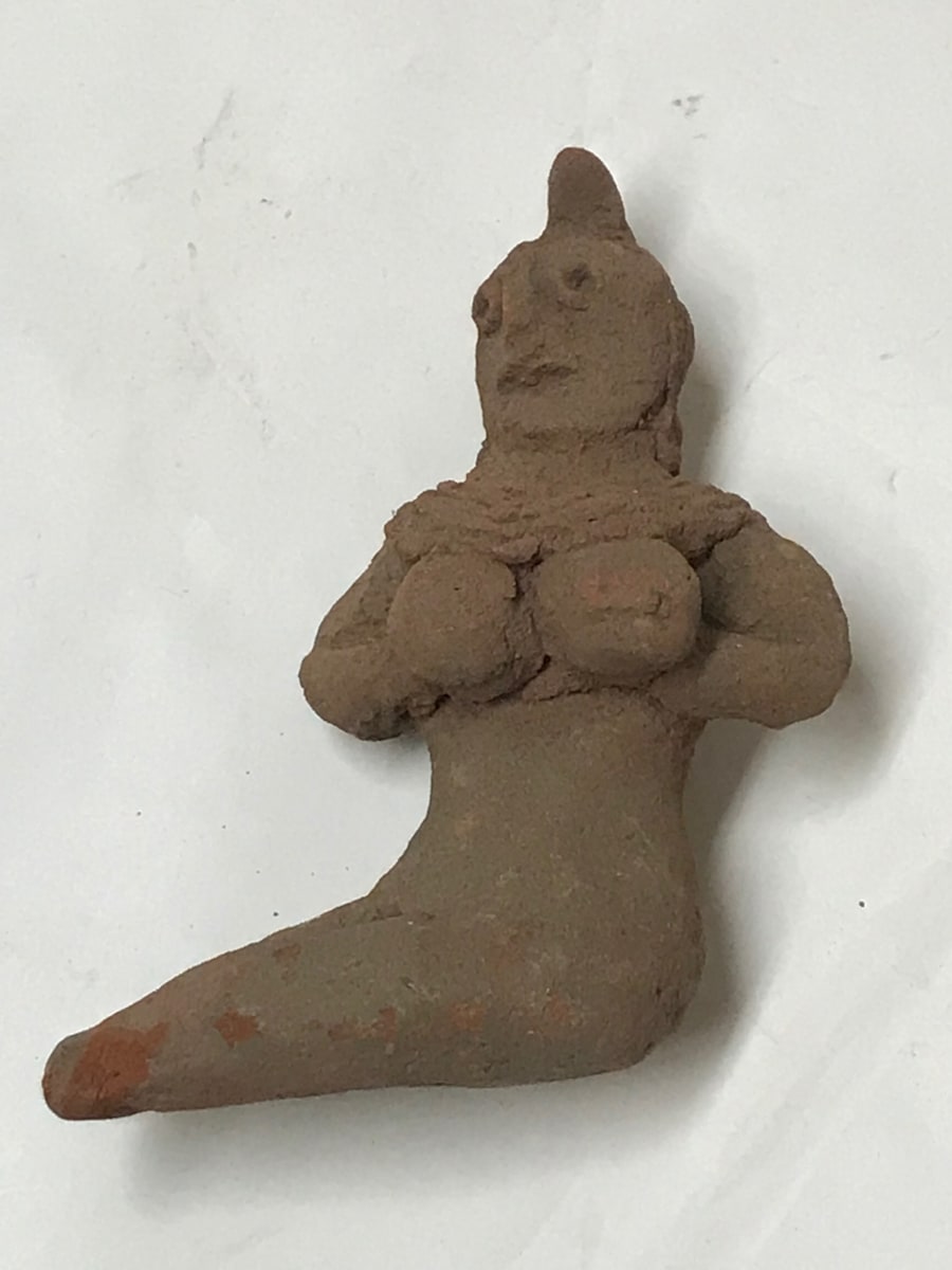 Indus Valley Goddess Legs to One Side  Image: Front