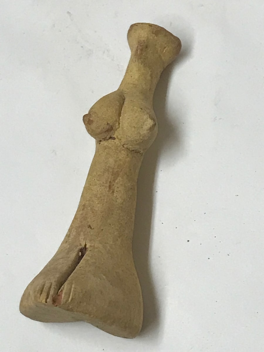 Indus Valley Goddess Flat Head  Image: Front