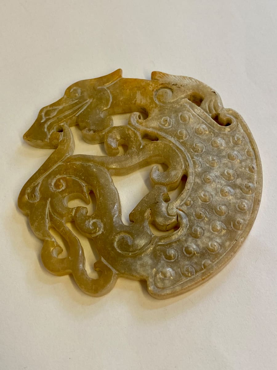 Miscellaneous Jade Figure 10 -- Dragon 