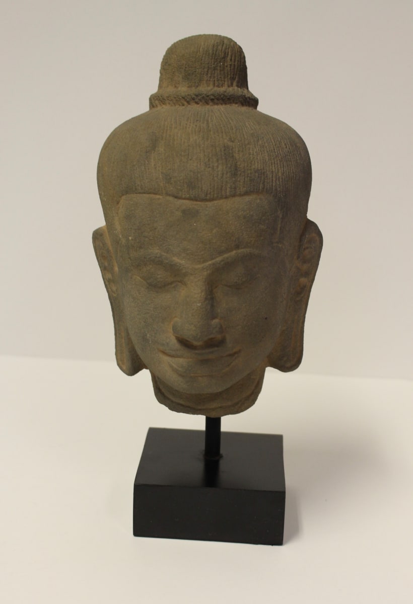 Buddha Head, Khmer, Image 8.
