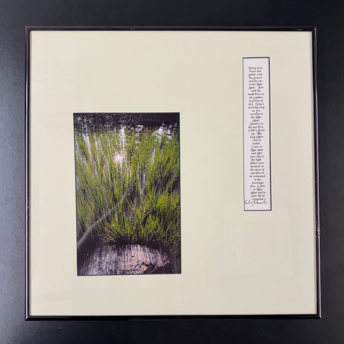 Lake Altar by Hilary F. Marckx, Image 1.