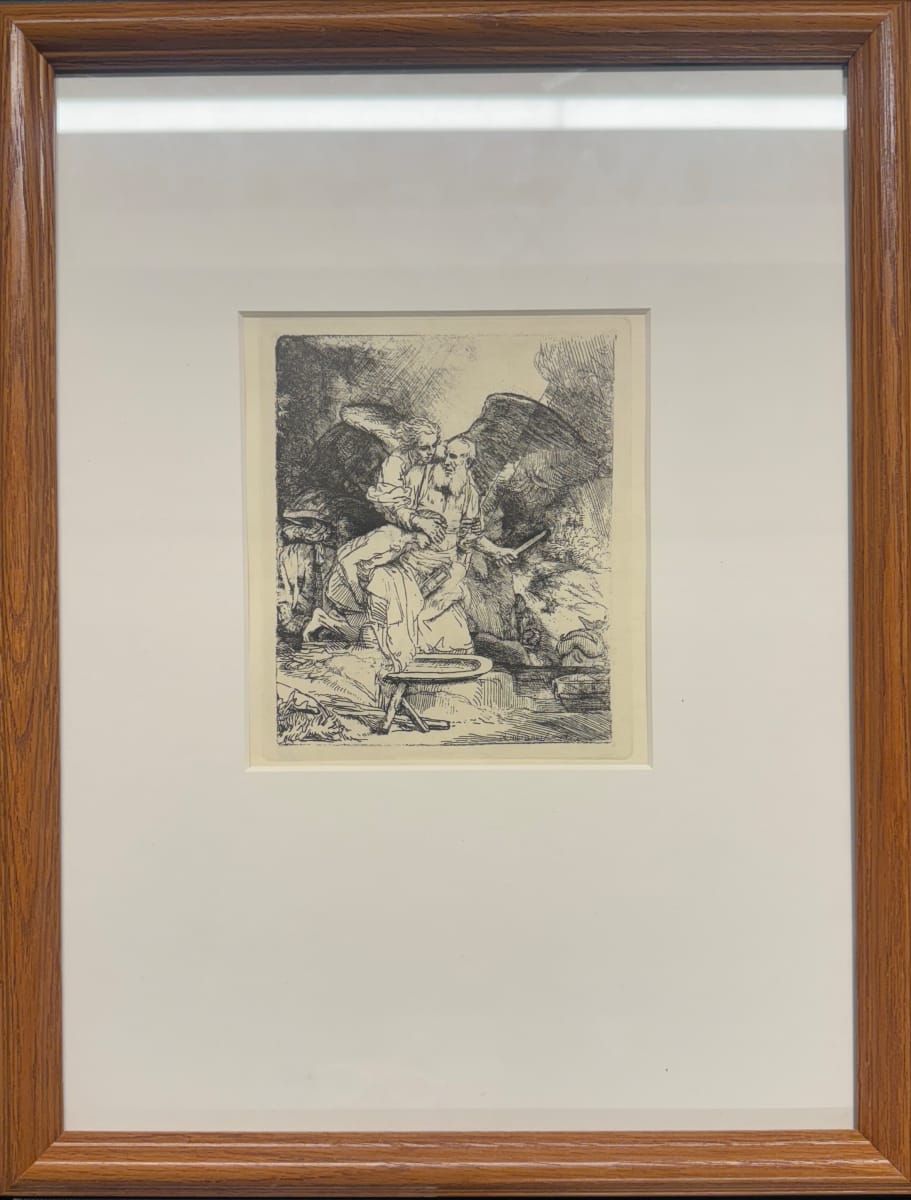 Abraham's Sacrifice by Rembrandt van Rijn 