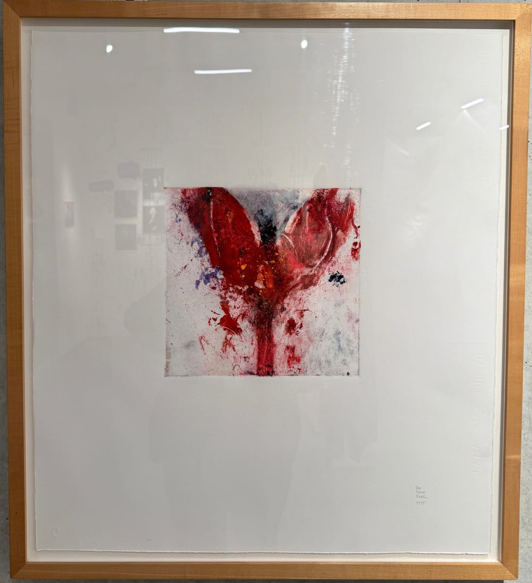 Red Angel II by Stephen DeStaebler, Image 1.