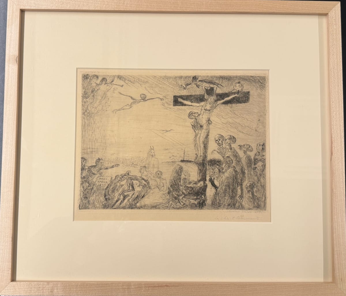 Le Christ Tourmenté (The Christ Tormented) by James Ensor 
